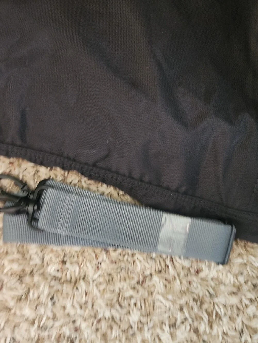 Amazon Basics Extra Large Foldable Nylon Duffel Bag With Carry Strap